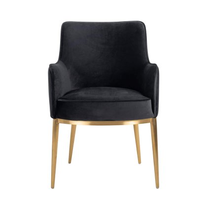 Dining Chair Breeze Quartz Anthracite (Set of 2) by Richmond Interiors Dining Chair Breeze Quartz Anthracite (Set of 2) by Richmond Interiors