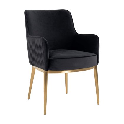 Dining Chair Breeze Quartz Anthracite (Set of 2) by Richmond Interiors Dining Chair Breeze Quartz Anthracite (Set of 2) by Richmond Interiors