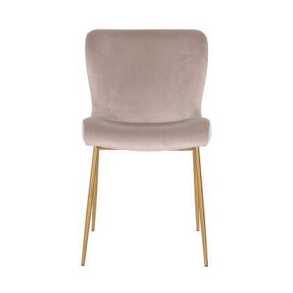 Dining Chair Odessa Khaki Velvet (Set of 2) by Richmond Interiors Dining Chair Odessa Khaki Velvet (Set of 2) by Richmond Interiors