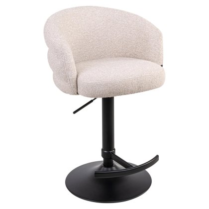 Nikki Swivel Bar Stool (Biscotti) by Richmond Interiors