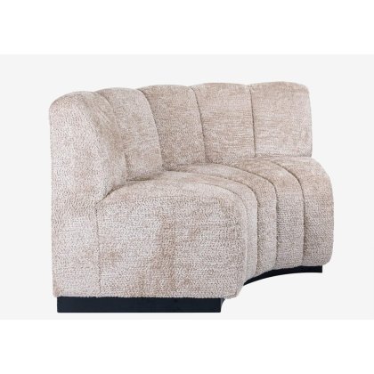 Hillpark Round Corner Dining Bench (Customised Fabrics) by Richmond Interiors