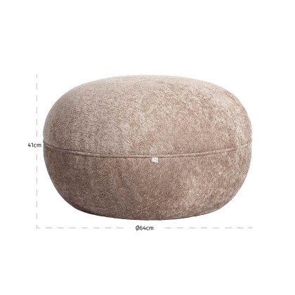 Pouffe & Footstool Jace Be Easy Sand by Richmond Interiors