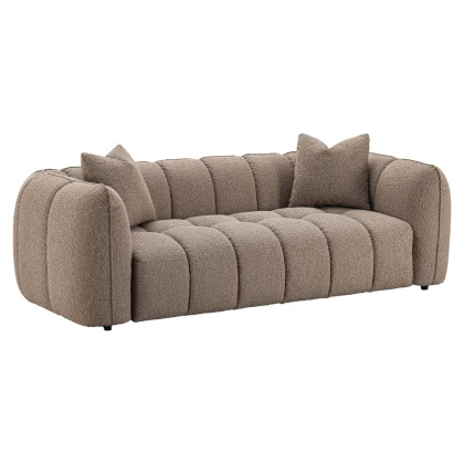 Sofa Hogan Mocca Chunky 3-Seater by Richmond Interiors
