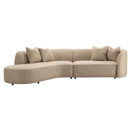Sofa Romero Sand Tweed Ottoman by Richmond Interiors