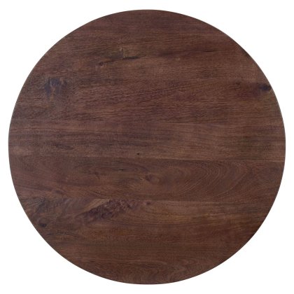 Baldwin 80cm Round Bistro Table (Spice Brown) by Richmond Interiors