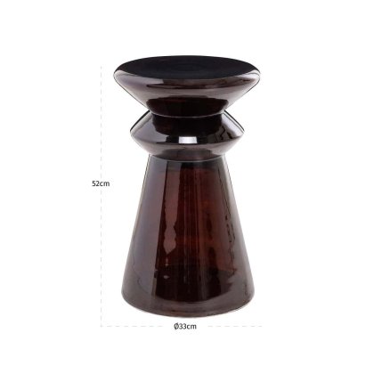 End Table Gordes Brown by Richmond Interiors End Table Gordes Brown by Richmond Interiors