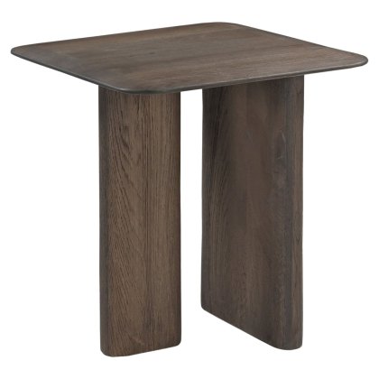End Table Castello Smoked Charchoal Oak Top by Richmond Interiors