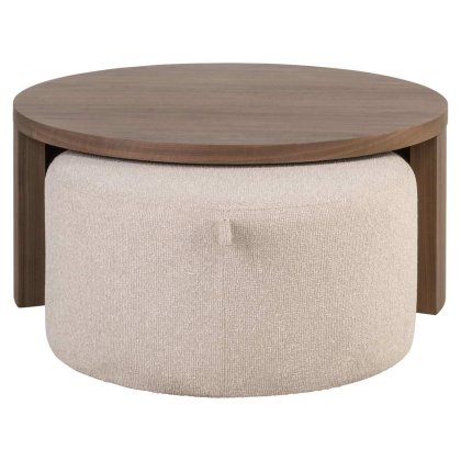 Coffee Table Windsor Walnut Lodge Desert (Set of 2) by Richmond Interiors Coffee Table Windsor Walnut Lodge Desert (Set of 2) by Richmond Interiors