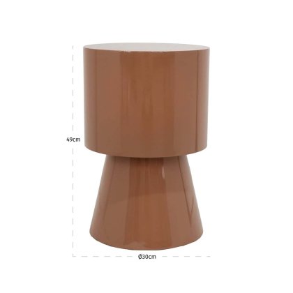 End Table Liza Mocha Mousse by Richmond Interiors End Table Liza Mocha Mousse by Richmond Interiors