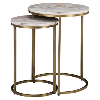 End Table Bottega Blush Beige (Set of 2) by Richmond Interiors