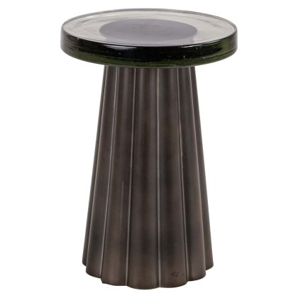 End Table Barwick Brass Antique by Richmond Interiors