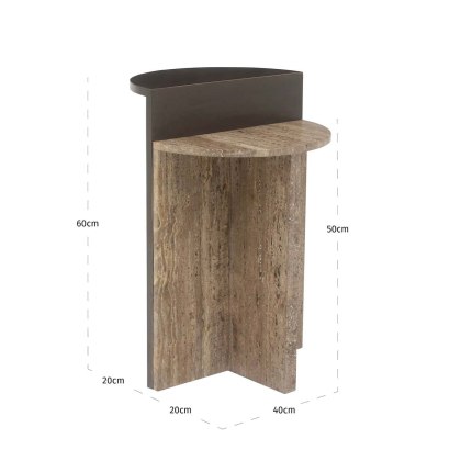 End Table Russo Ash Brown by Richmond Interiors End Table Russo Ash Brown by Richmond Interiors