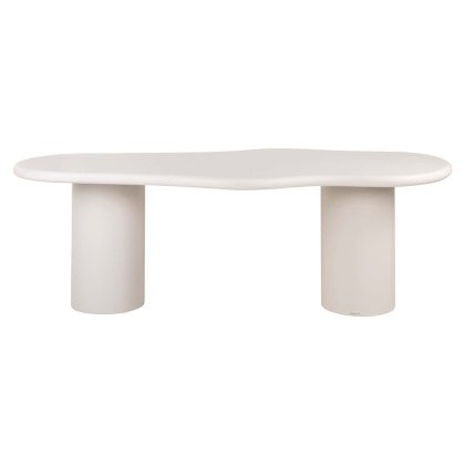 Dining Table Bloomstone White 230 by Richmond Interiors Dining Table Bloomstone White 230 by Richmond Interiors
