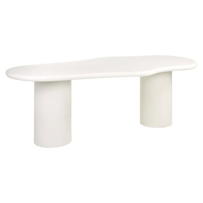 Dining Table Bloomstone White 230 by Richmond Interiors Dining Table Bloomstone White 230 by Richmond Interiors