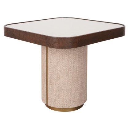 End Table Willox Beige including Glass by Richmond Interiors