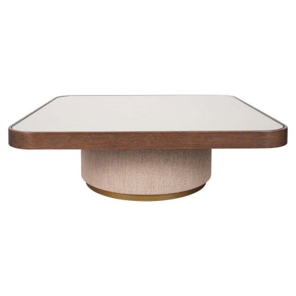 Coffee Table Willox Beige including Glass (Set of 2) by Richmond Interiors Coffee Table Willox Beige including Glass (Set of 2) by Richmond Interiors
