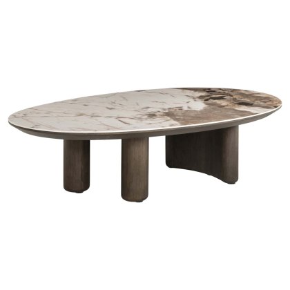 Langford Oval Coffee Table by Richmond Interiors Langford Oval Coffee Table by Richmond Interiors