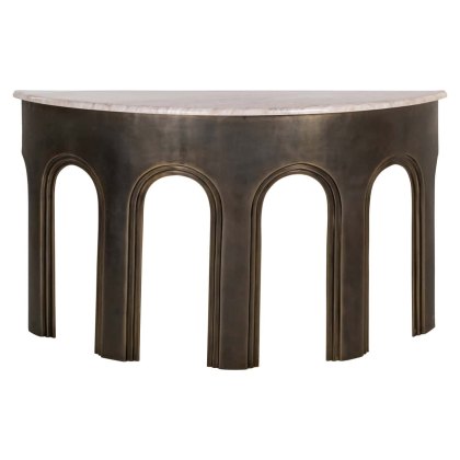 Console Sanchis Brass Antique by Richmond Interiors Console Sanchis Brass Antique by Richmond Interiors