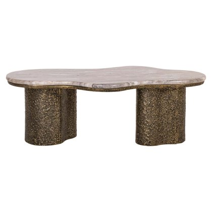 Coffee Table Abandos Brass Antique by Richmond Interiors