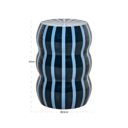 End Table Boyd Blue by Richmond Interiors