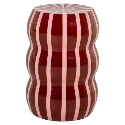 End Table Yalou Red by Richmond Interiors