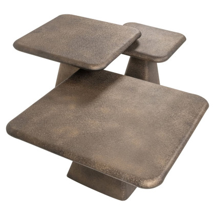 Coffee Table Marlie Gold (Set of 3) by Richmond Interiors Coffee Table Marlie Gold (Set of 3) by Richmond Interiors