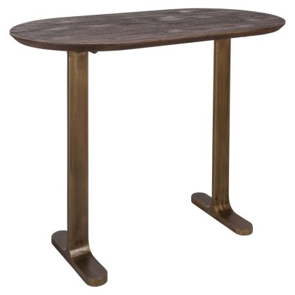 Revelin 140 x 75cm Bar Table (Dark Brown) by Richmond Interiors
