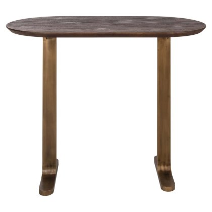 Revelin 140 x 75cm Bar Table (Dark Brown) by Richmond Interiors