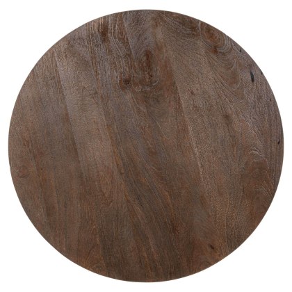 Revelin Round Bar Table 80cm (Dark Brown) by Richmond Interiors