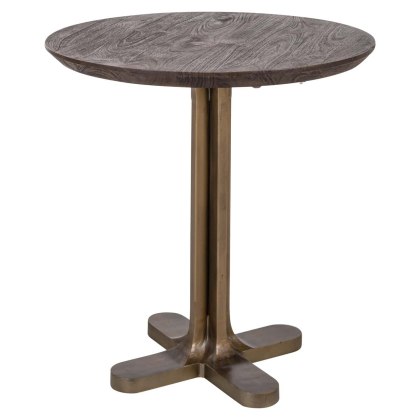 Bistro Table Revelin Dark Brown 75cm by Richmond Interiors