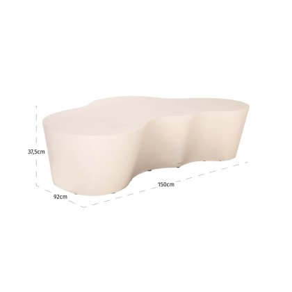 Outdoor Coffee Table Urban Bloom Sandstone by Richmond Interiors