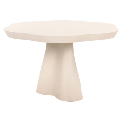 Outdoor Dining Table Urban Bloom Sandstone 140x140 by Richmond Interiors