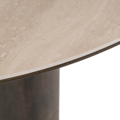 Dining Table Ritz Brown 120cm by Richmond Interiors