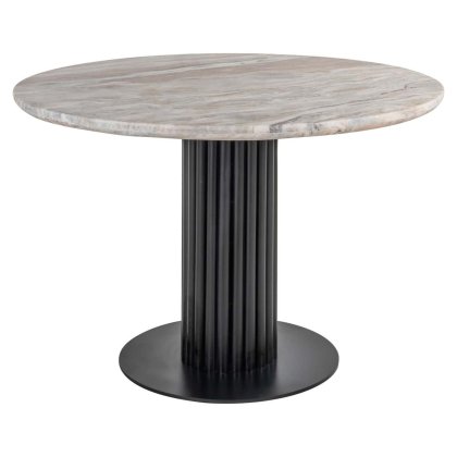 Dining Table Nyon Blush Beige 120cm by Richmond Interiors