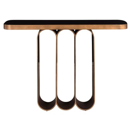 Console Locarno Brushed Gold by Richmond Interiors Console Locarno Brushed Gold by Richmond Interiors