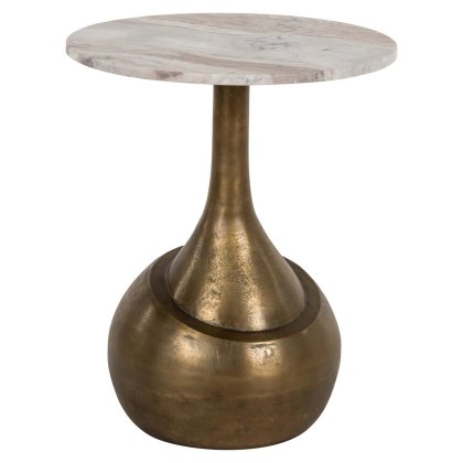 End Table Sia Blush Beige by Richmond Interiors End Table Sia Blush Beige by Richmond Interiors