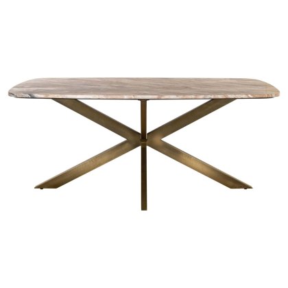 Dining Table Bottega Blush Beige Danish Oval 220 by Richmond Interiors Dining Table Bottega Blush Beige Danish Oval 220 by Richmond Interiors