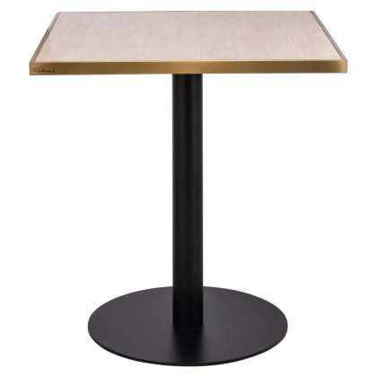 Brazza 70 x 70cm Bistro Table (Beige) by Richmond Interiors