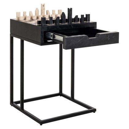 End Table Davos Black by Richmond Interiors End Table Davos Black by Richmond Interiors