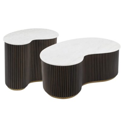 Coffee Table Mayfield Brown (Set of 2) by Richmond Interiors Coffee Table Mayfield Brown (Set of 2) by Richmond Interiors