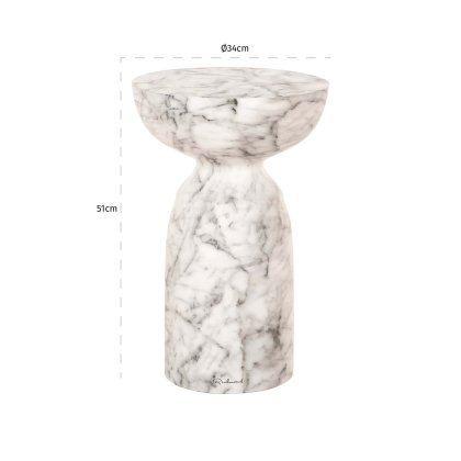 End Table Kita White by Richmond Interiors End Table Kita White by Richmond Interiors