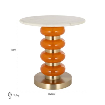End Table Boann Orange by Richmond Interiors