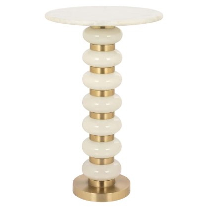 End Table Barbara White by Richmond Interiors