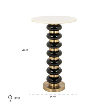 End Table Barbara Black by Richmond Interiors