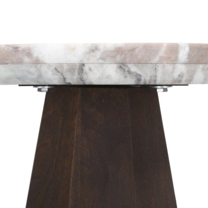 End Table Oberoy Blush Beige 45cm by Richmond Interiors End Table Oberoy Blush Beige 45cm by Richmond Interiors
