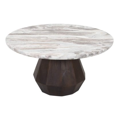 Coffee Table Oberoy Blush Beige 80cm by Richmond Interiors Coffee Table Oberoy Blush Beige 80cm by Richmond Interiors