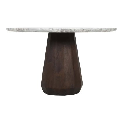 Dining Table Oberoy Blush Beige 130cm by Richmond Interiors