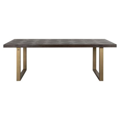 Dining Table Luxor Brown Diamond 230 by Richmond Interiors