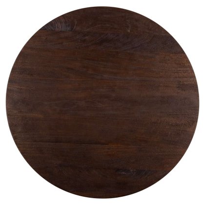 Bistro Table Willow Dark Brown 80cm by Richmond Interiors