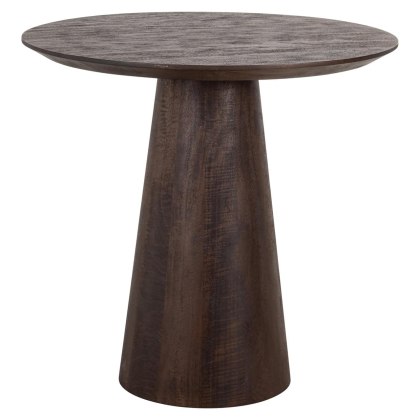 Bistro Table Willow Dark Brown 80cm by Richmond Interiors